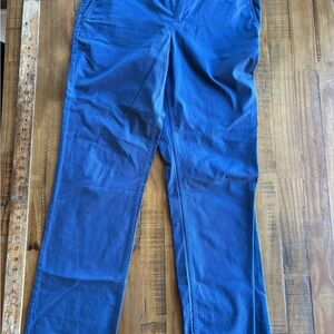 Blue Casual Pants